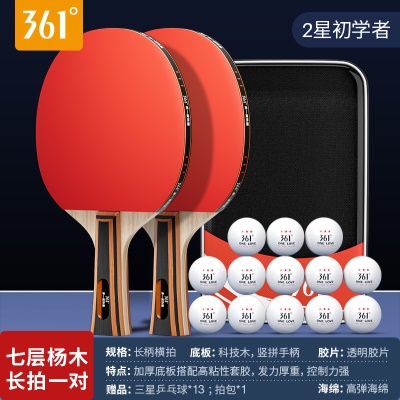 【二星】横拍2支/送三星球13个+球包