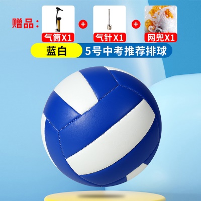蓝白5号【送打气筒+气针+网兜】