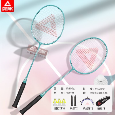 2支【攻防兼备】马卡龙绿（送6球套装）性价推荐