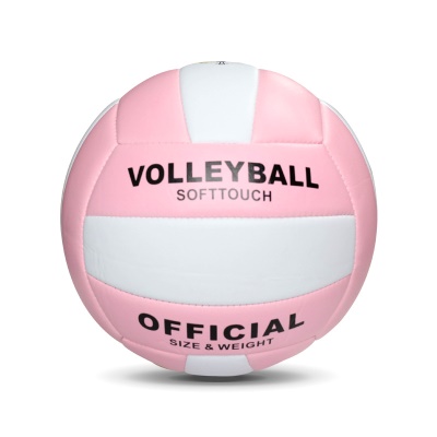 5号学生中考加厚粉色送网兜球针打气筒