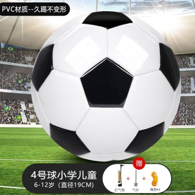 【4号】黑白款-升级加厚（气筒+网兜+气针）