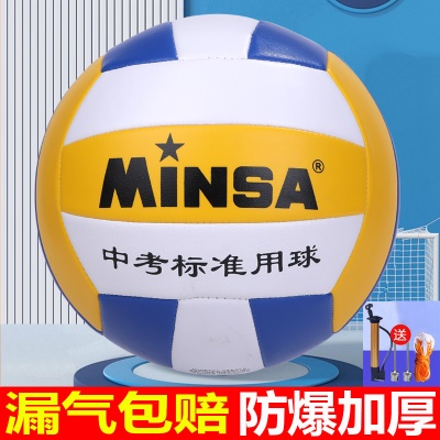 5号经典软排球【免费印名字】 打气筒+气针+网兜