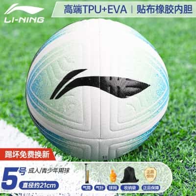 667专业训练款【成人5号蓝绿黑】TPU强缓震（送气筒大礼包）