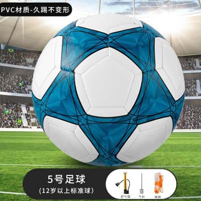 5号五角星蓝-【气针+网兜+打气筒】