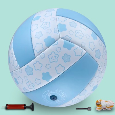 5号夜光蓝星星【基础款】 中考专用 气针网兜气筒