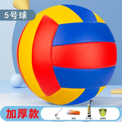 【5号】红蓝白-升级加厚（打气筒+网兜+气针）