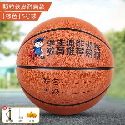 5号球【标准款-加厚软皮】棕色（送大礼包）