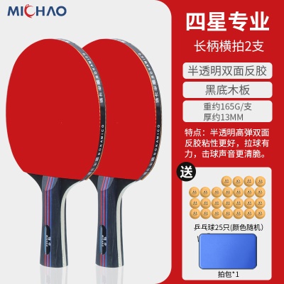 四星级专业款（横+横）25只三星球+拍包