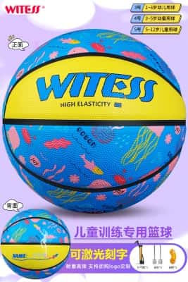 高弹耐磨软皮【海洋浅蓝】+气筒/针网