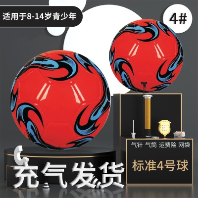 4号-加厚防爆款红色风云（送气针 气筒 网袋）